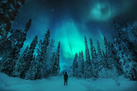 Finlandia. El Lago Inari y la Aurora Boreal