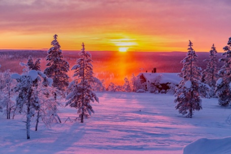 Finlandia. La travesía del lago Inari